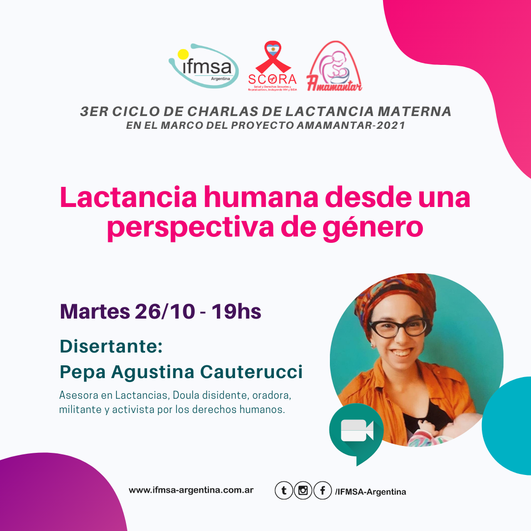 SCORA Lactancia humana desde una perspectiva de género – IFMSA